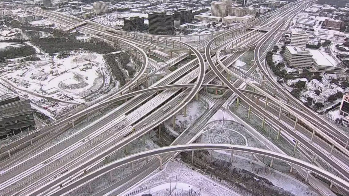 DFW snowfall totals for arctic weather blast: How much? Where? - Vimarsana News