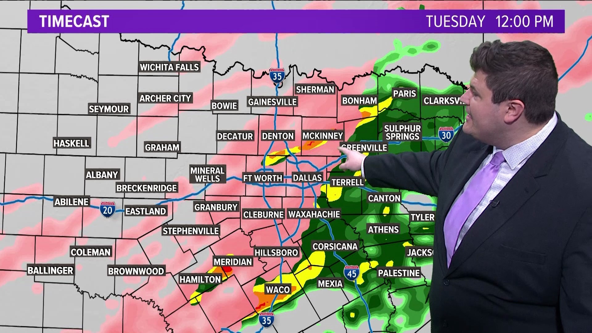 Freezing rain and icy conditions are expected in North Texas this week. Here's what to expect and when.