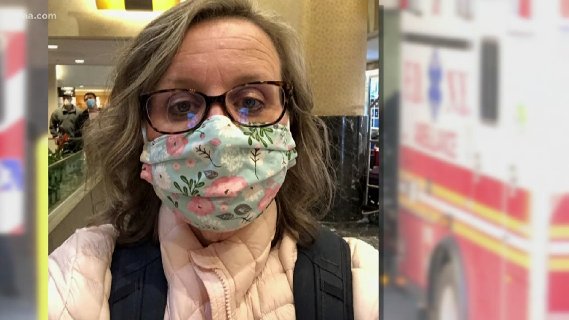 Angie Layman of Godley traveled to NYC this week after feeling an obligation to help other nurses in the pandemic fight