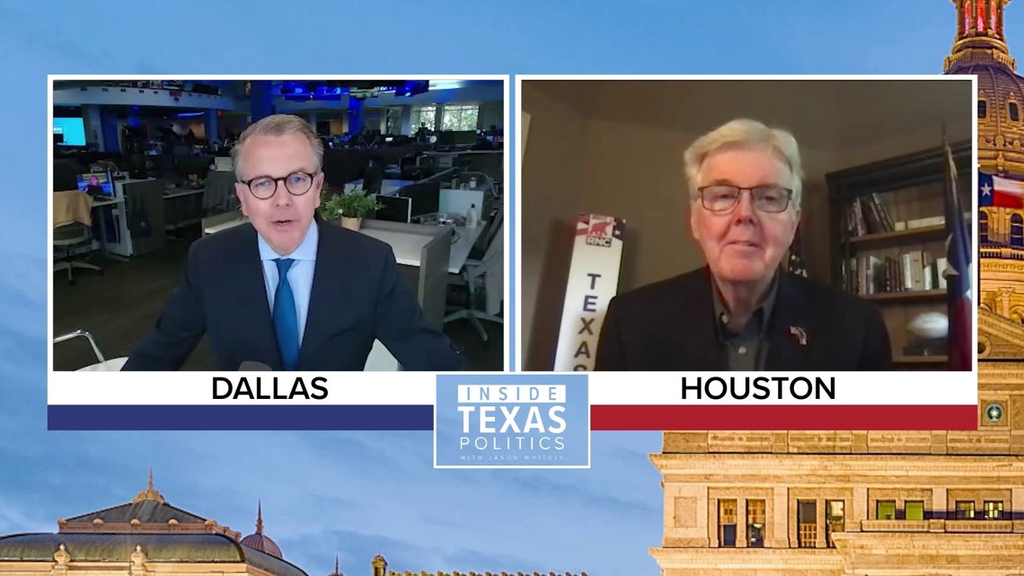 Lt. Gov. Dan Patrick joins Inside Texas Politics to discuss priorities if reelected