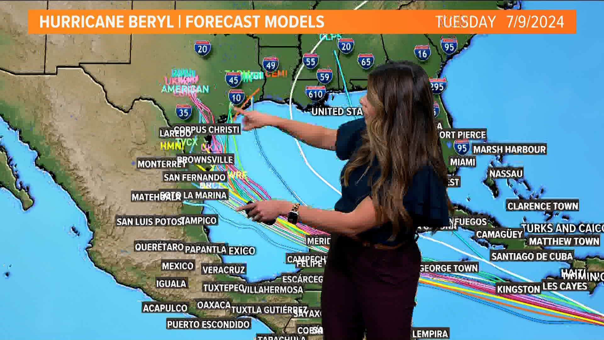 Hurricane Beryl is moving through the Caribbean but the storm will eventually move into the Gulf of Mexico, bringing potential Texas impacts.