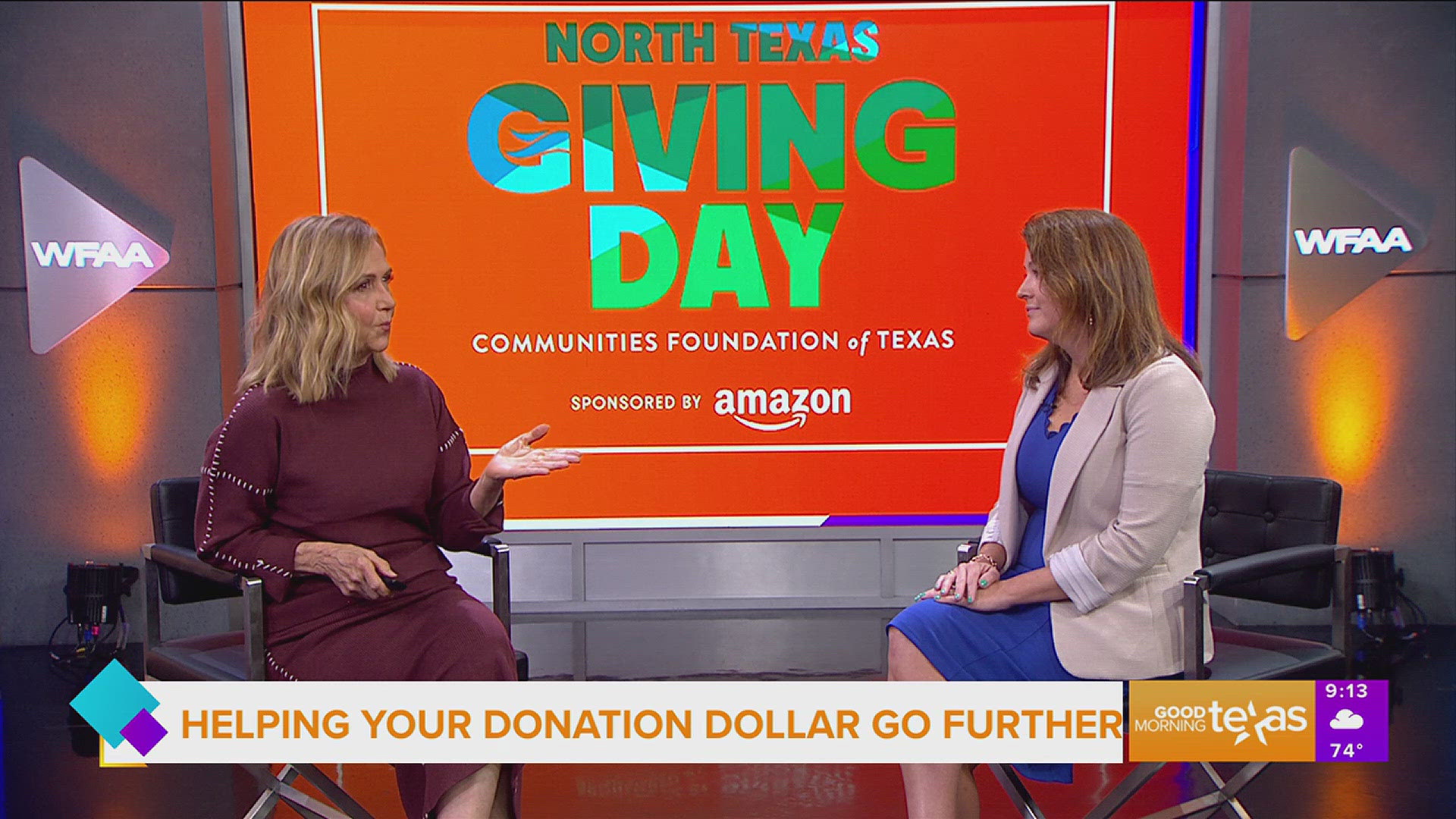 North Texas Giving Day is tomorrow, September 19th. Jessica Watts with The Dallas Foundation shares how to make your donation dollar go further.