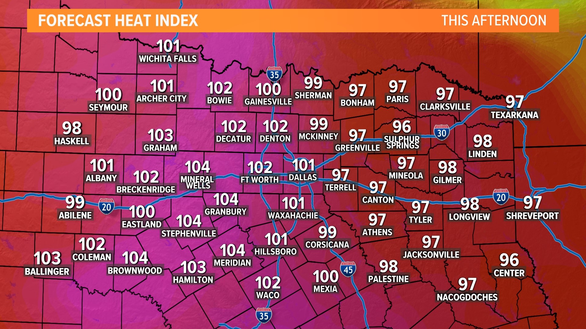DFW Weather: Record heat is in the forecast for this Mother's Day ...