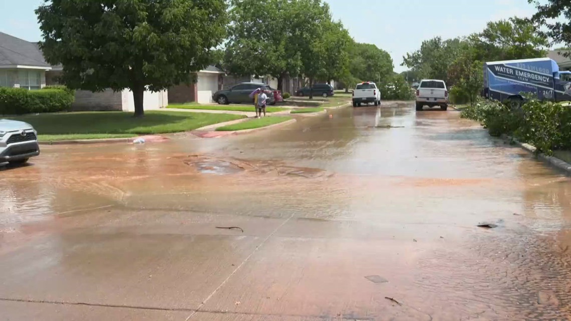Fort Worth water main repaired after massive break Monday | wfaa.com