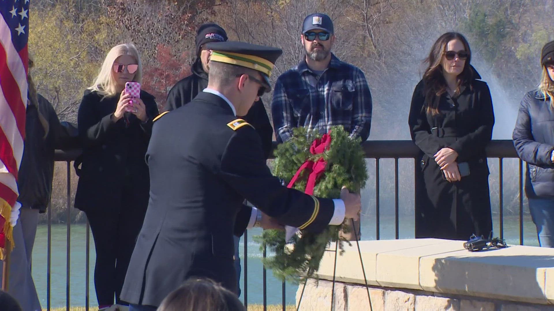 Wreaths Across America took place at more than 4,200 cemeteries across the country Saturday.