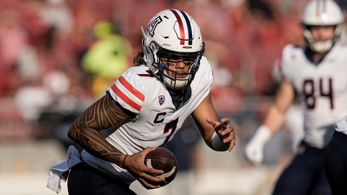 Texas State QB Jayden de Laura withdrawals amid settled lawsuit wfaa com