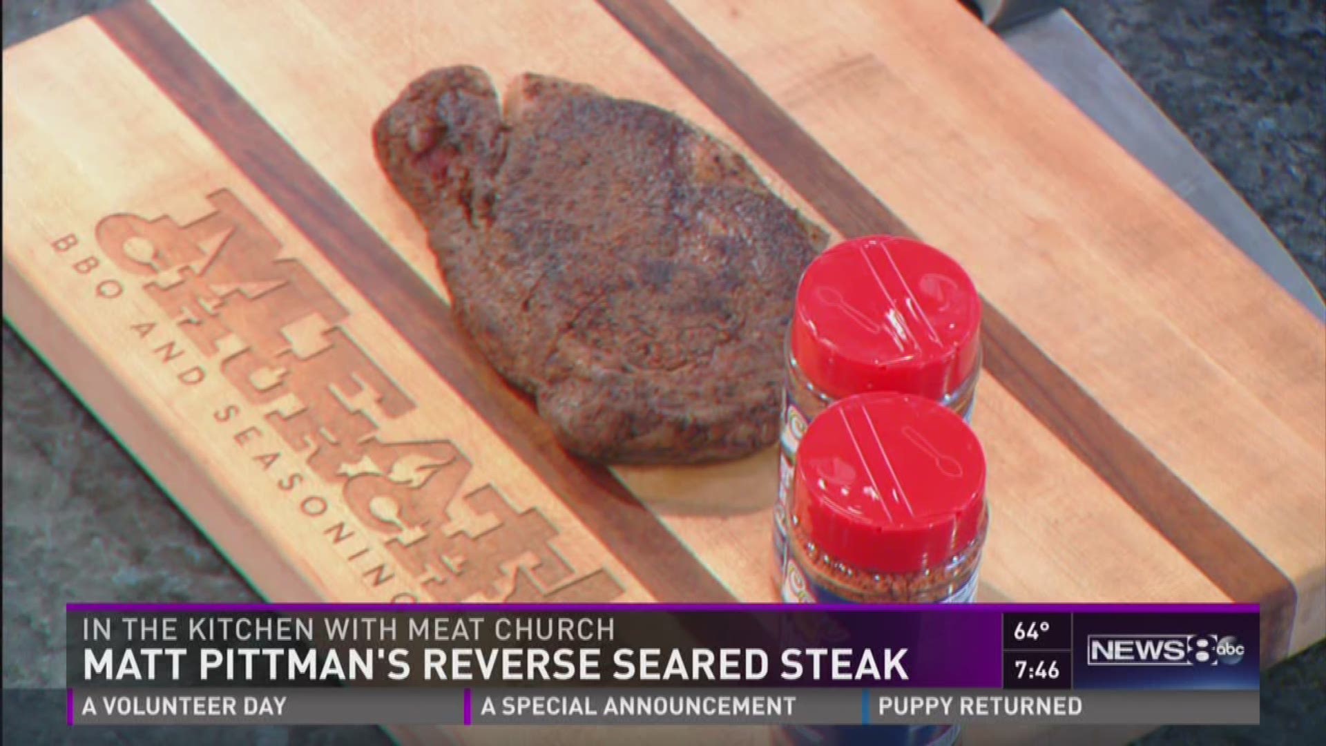 Matt Pittman from Meat Church joins the Daybreak kitchen to share his method for a reverse seared steak.