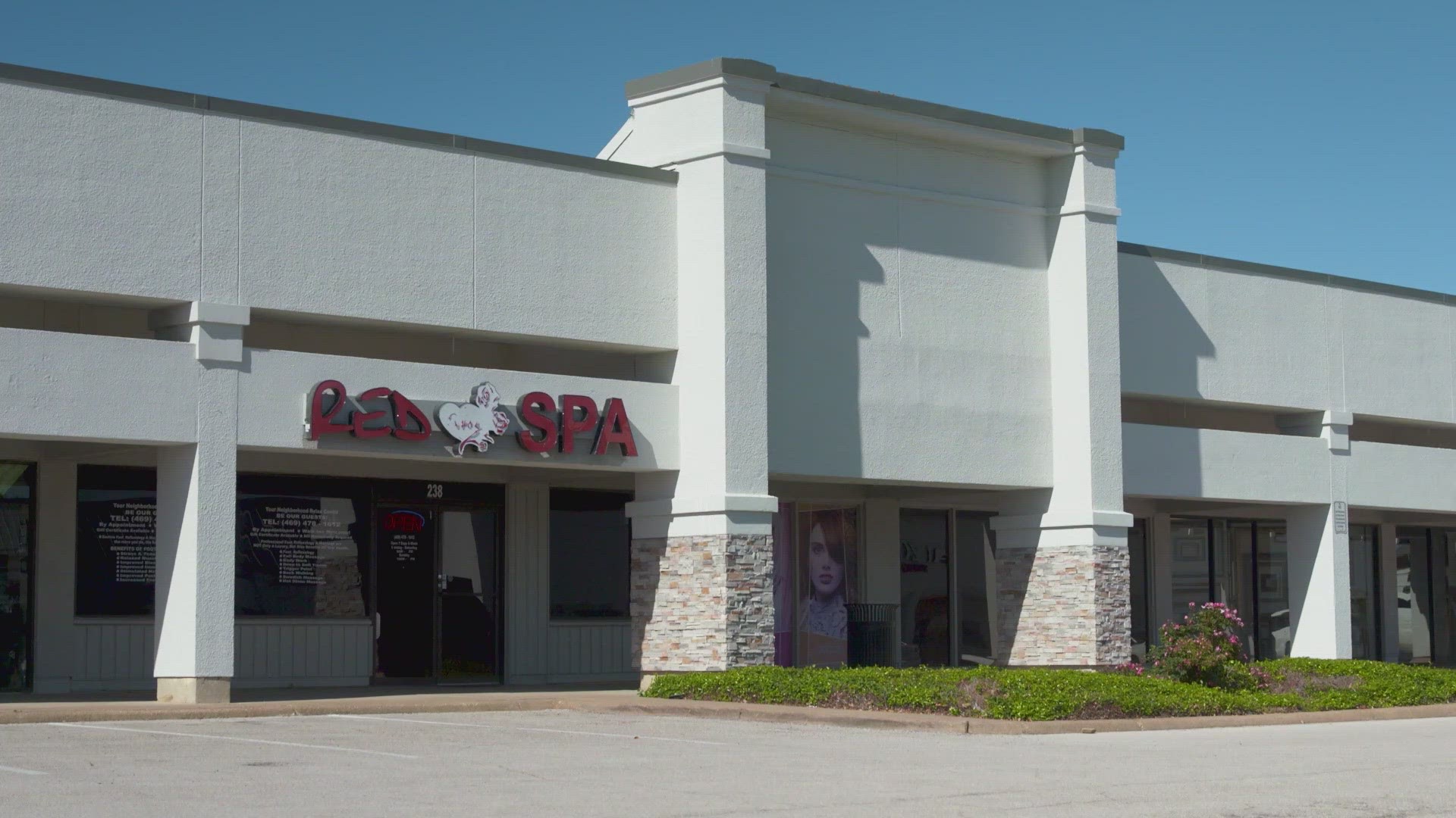 Plano spa accused of prostitution and human trafficking