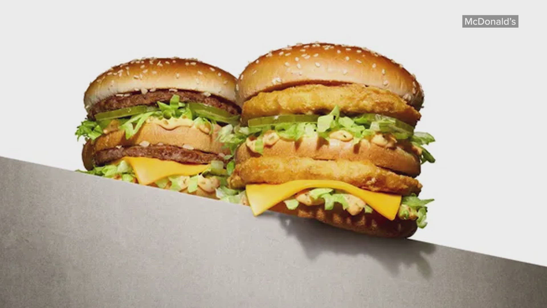 The chicken Big Mac is available now.