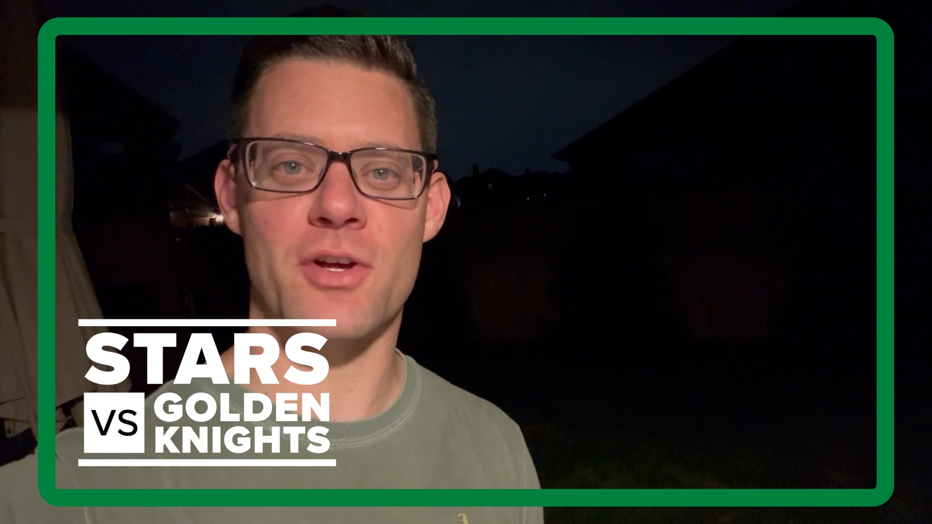 WFAA's Mike Leslie has a recap of the Dallas Stars Game 3 win over the Vegas Golden Knights.