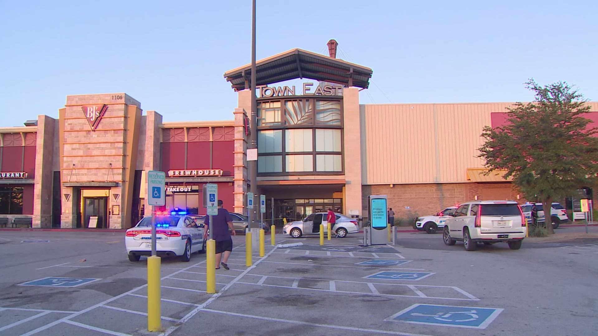 Mesquite Police Department was called to the scene because of a suspicious can tucked above the mall's play area.