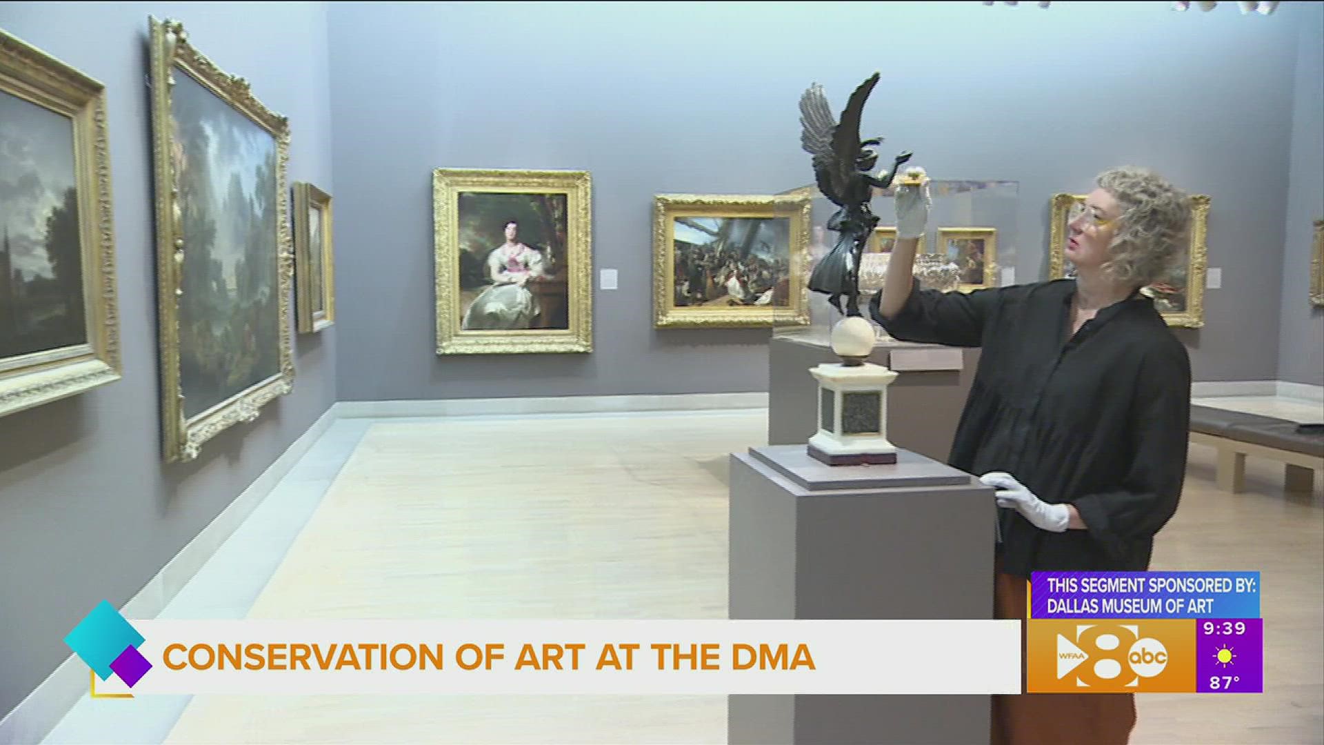 This segment is sponsored by the Dallas Museum of Art.