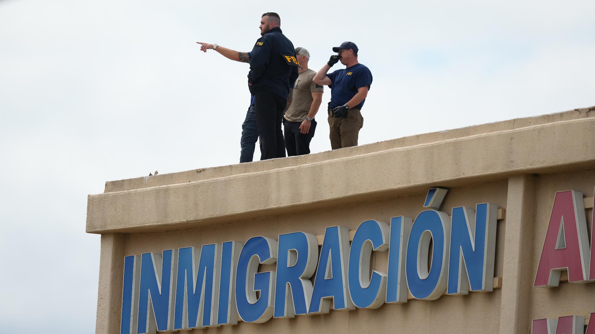 People across the political spectrum are condemning the violence at a Dallas ICE facility.
