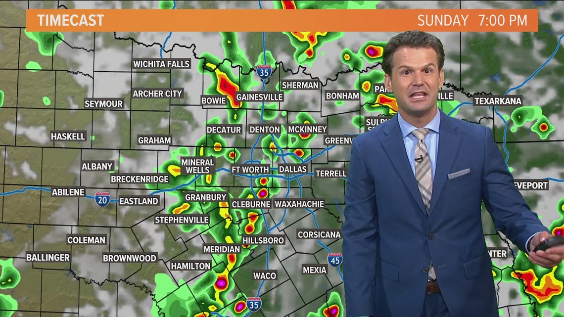 DFW Weather Showers and storms are in the forecast this weekend