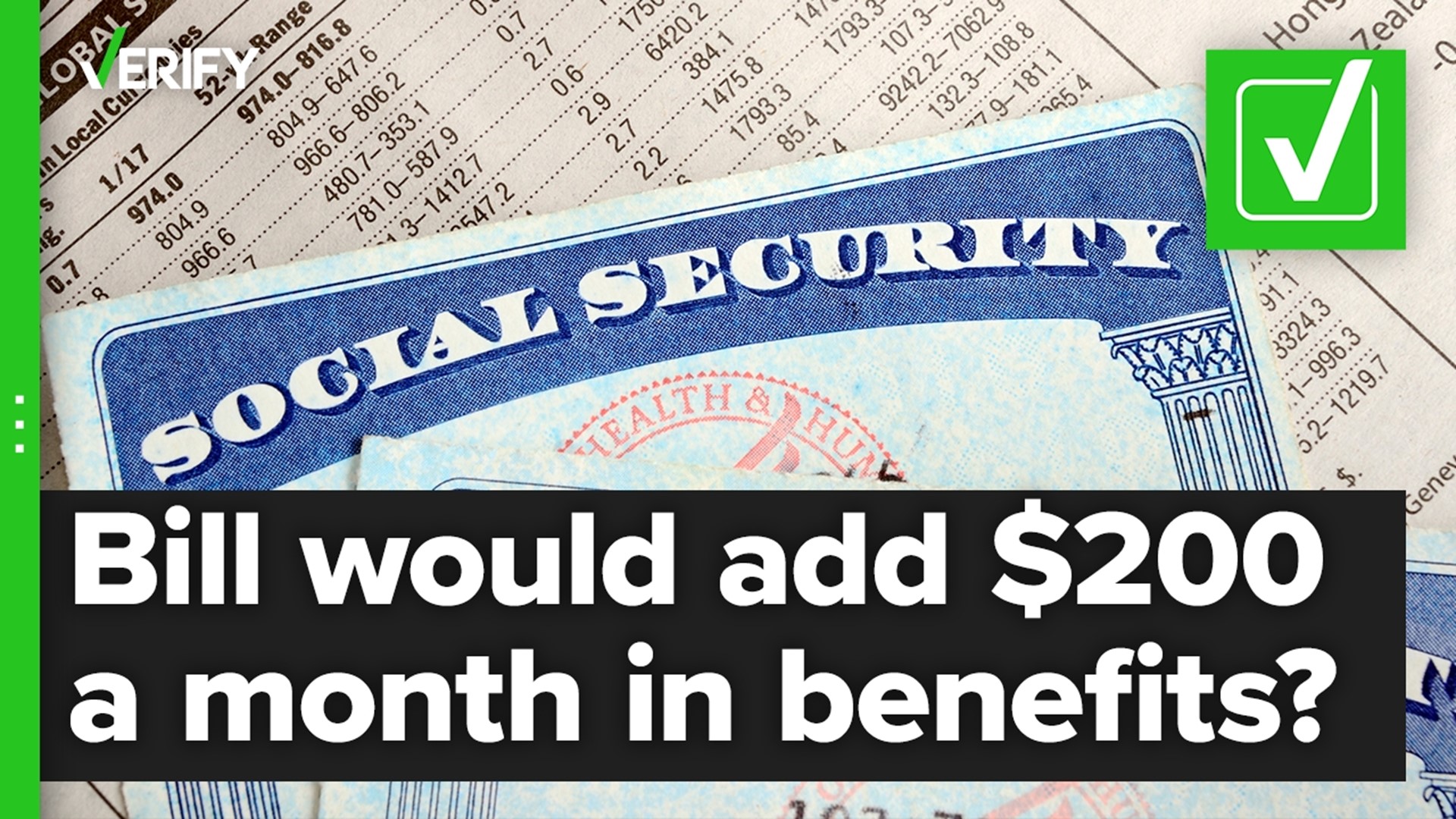 The Social Security Expansion Act would give recipients an extra $200 per month in benefits. The bill was introduced in the House and Senate, but hasn’t been passed.