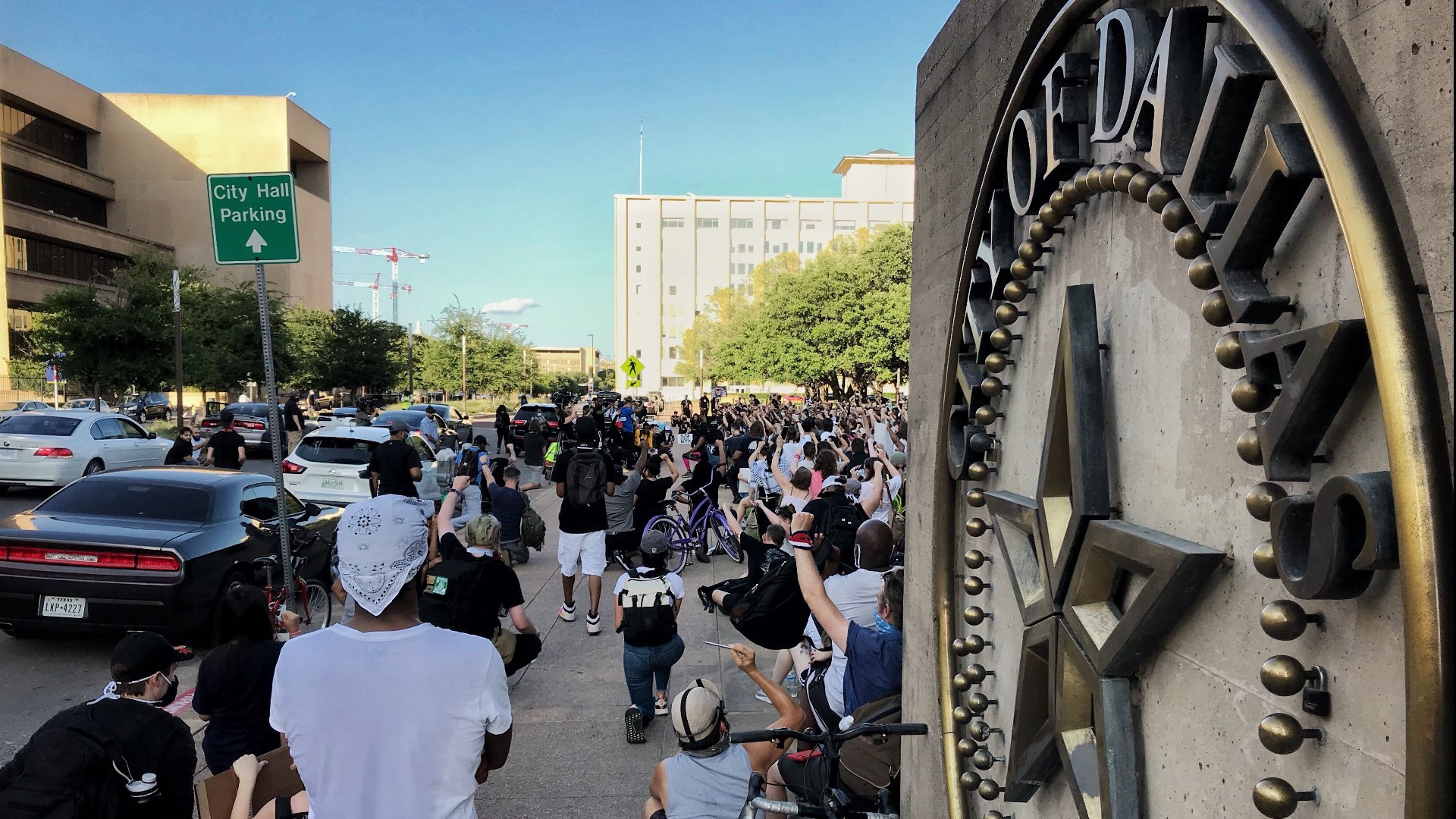 Live updates: Protesters gather in Dallas, Fort Worth on 7th day of