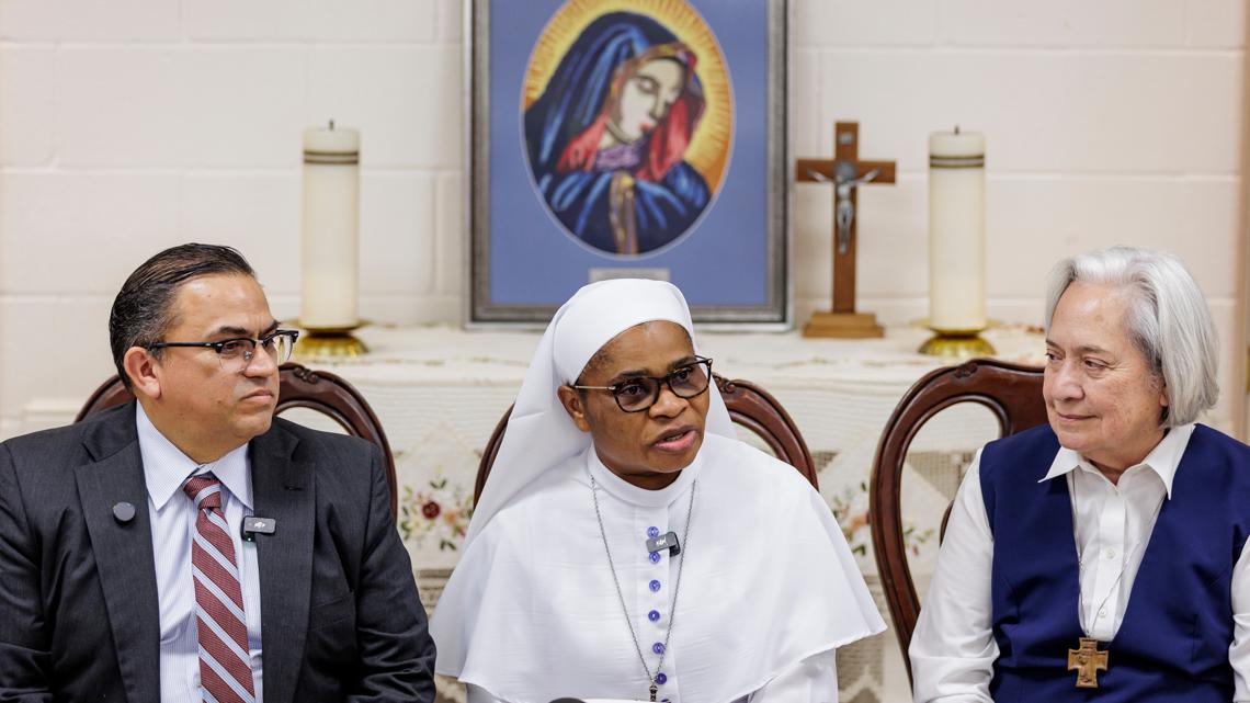 'Give them opportunity so that they can be heard': Formerly detained nun speaks after flight attendant arrest and TCU student deportation