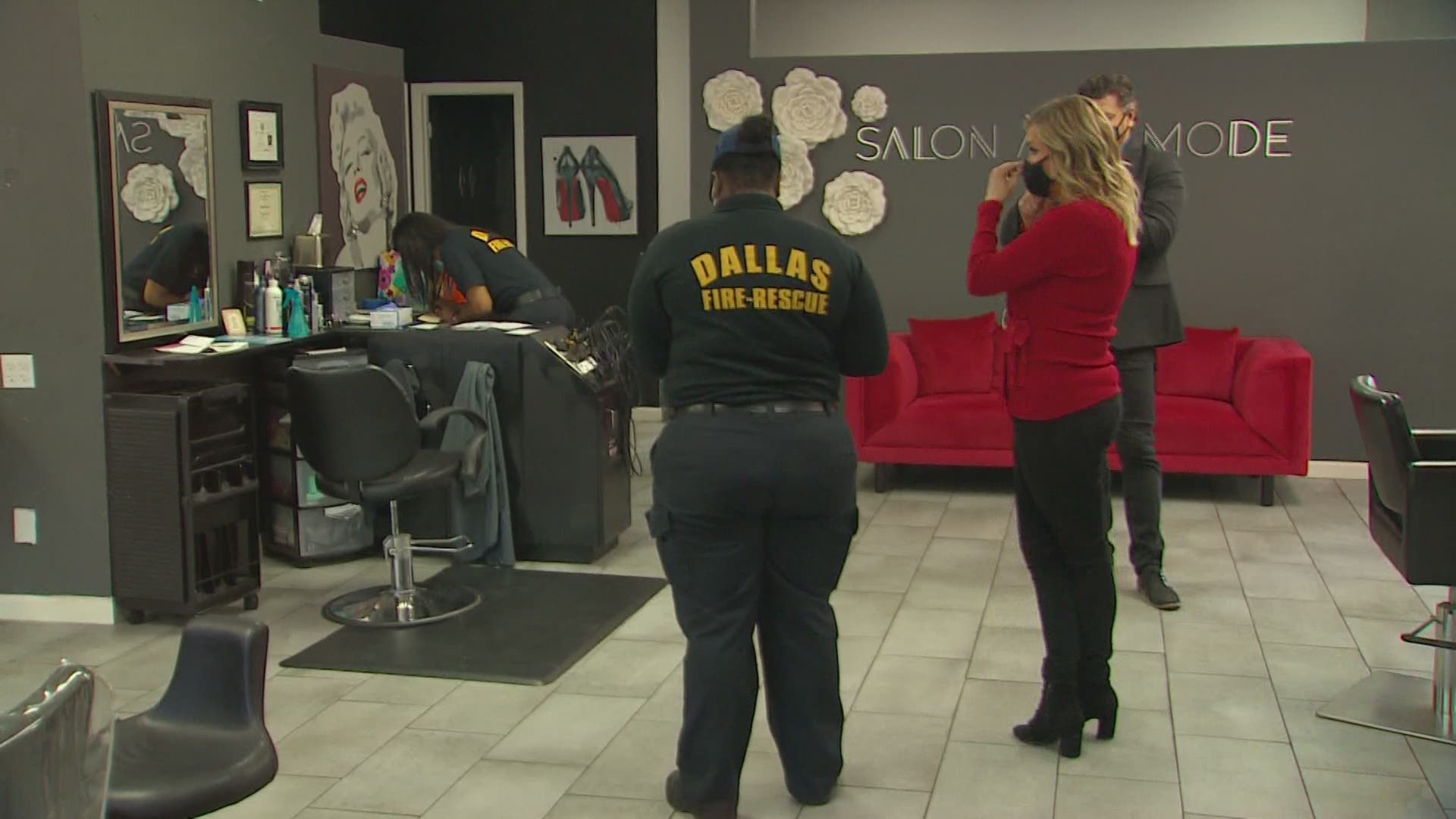 Dallas salon owner ordered to close after reopening against stay-at-home  orders 