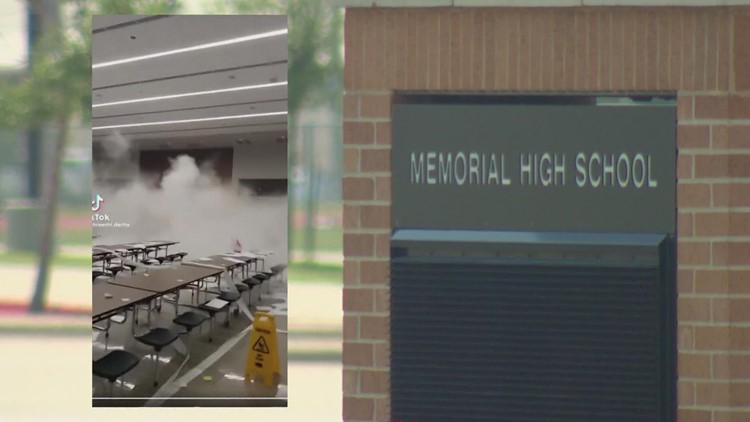 A North Texas high school had to cancel classes after senior prank vandalism