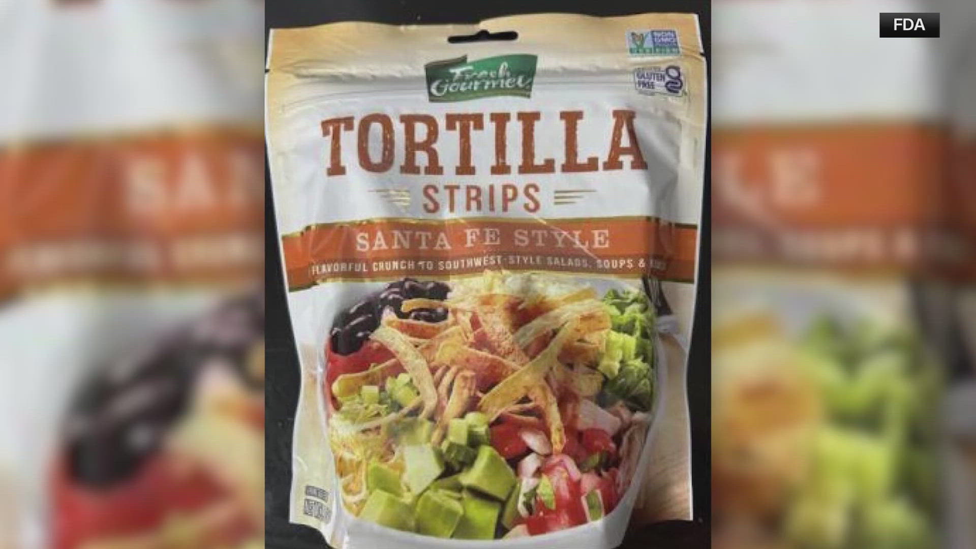 The tortilla strips were recalled after the company learned they had been contaminated by wheat, which could impact people with a wheat allergy.