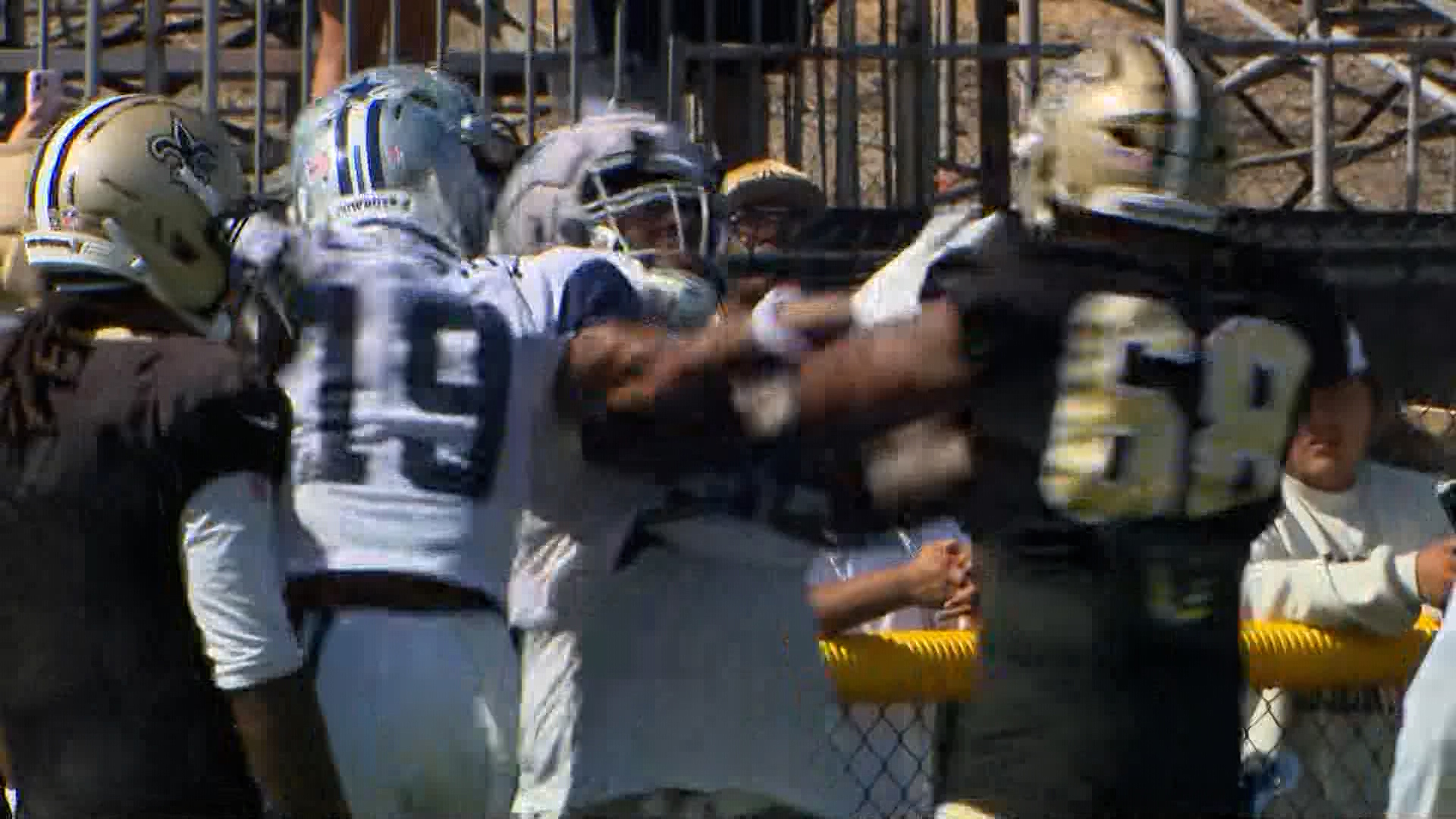Dallas Cowboys, Saints fined $500K each after joint practice fights, reports say