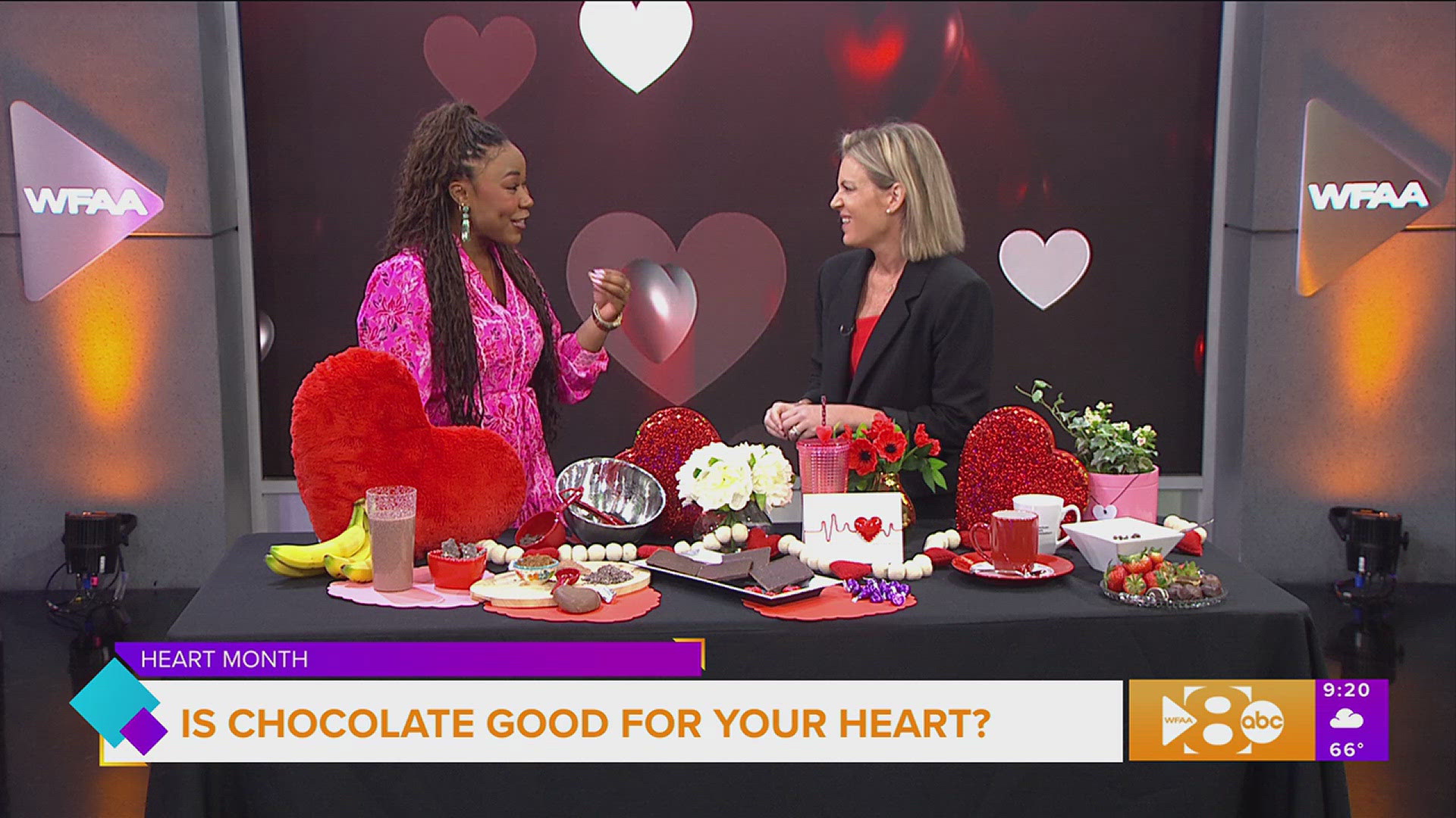 American heart Association Volunteer and Dietitian/ Nutritionist, Caroline Susie, settles the debate about chocolate and its benefits on the heart.