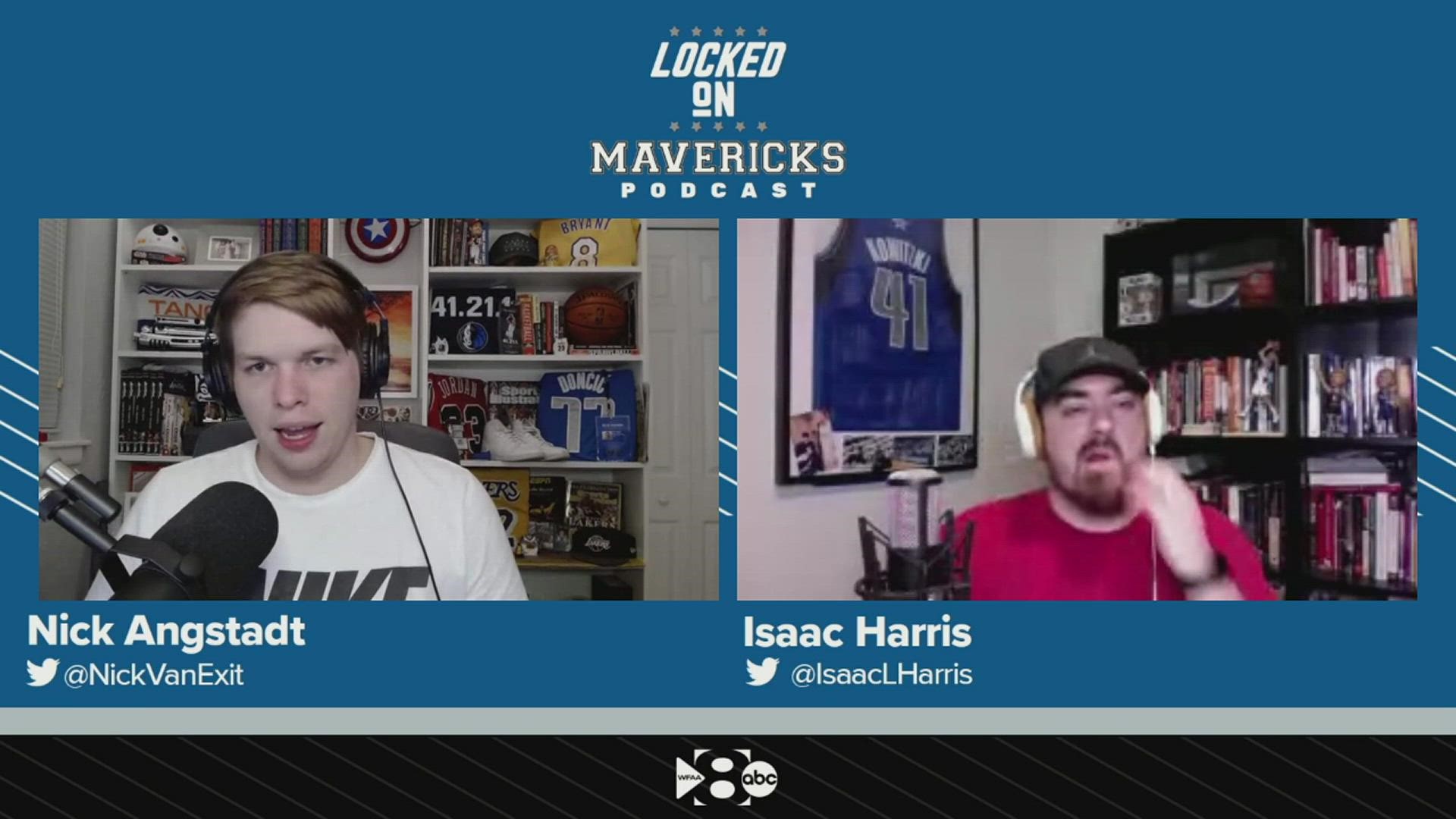 Nick Angstadt and Isaac Harris break down the Dallas Mavericks loss to the Los Angeles Clippers on Monday.