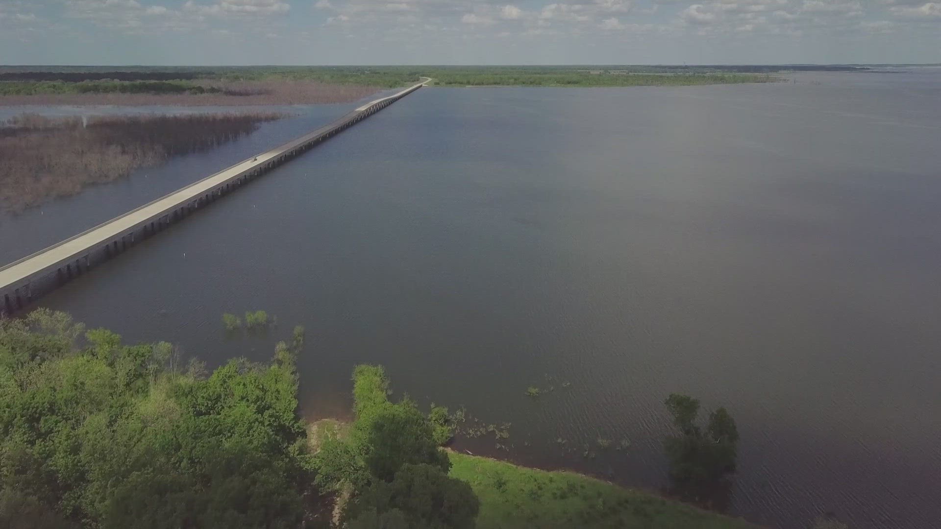 Bois D’Arc Lake has arrived -- 16,000 surface acres of water stretching for 15 miles outside of Bonham. It's the state’s first major reservoir in 30 years.