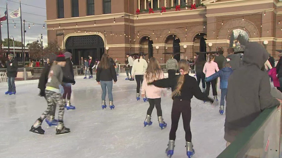 The Christmas capital of Texas Grapevine opens ice rink, prepares for