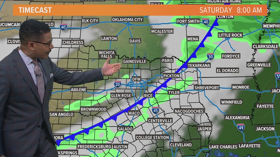 DFW Weather: Tracking Weekend Rain Chances, Timing | Wfaa.com