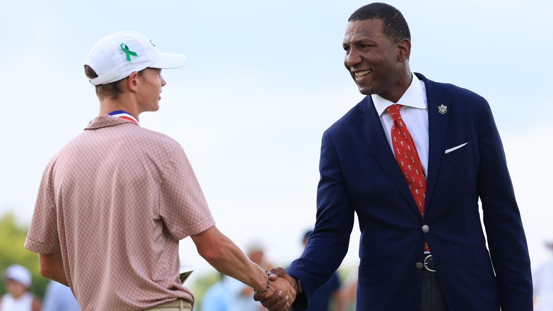He's a Dallas CEO by day - and also leading the game of golf. Where does he see the sport going from here?