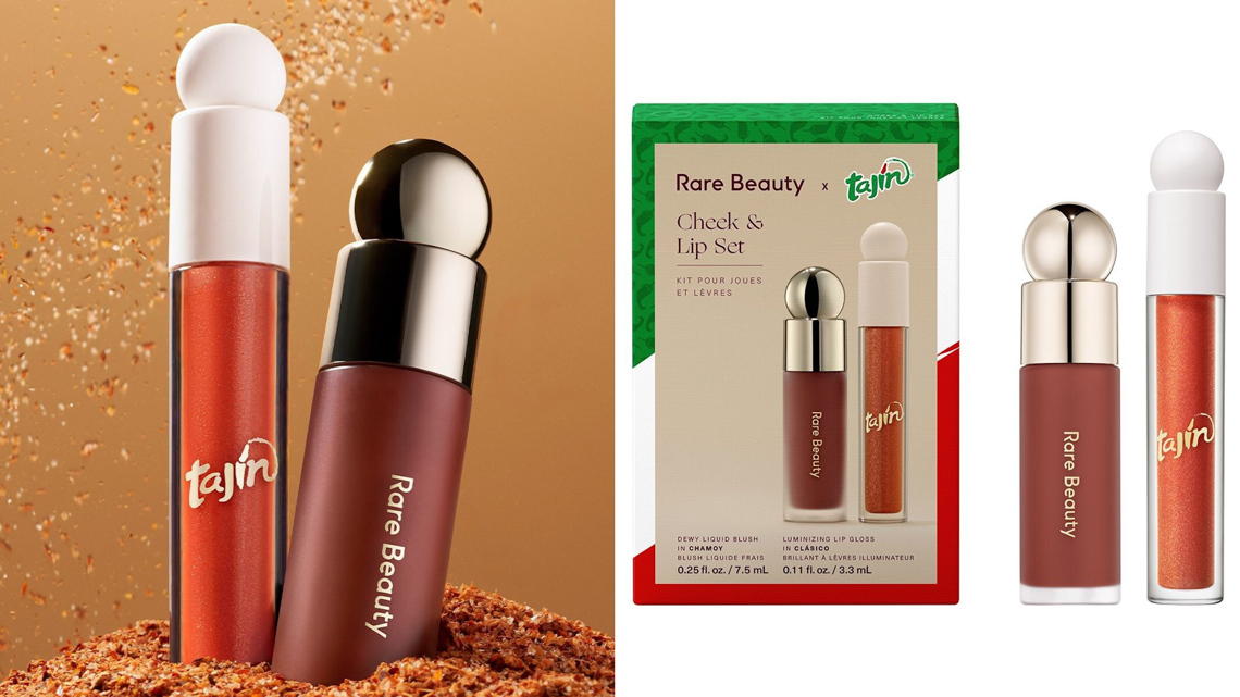 Selena Gomez launches Rare Beauty x Tajín makeup set | wfaa.com