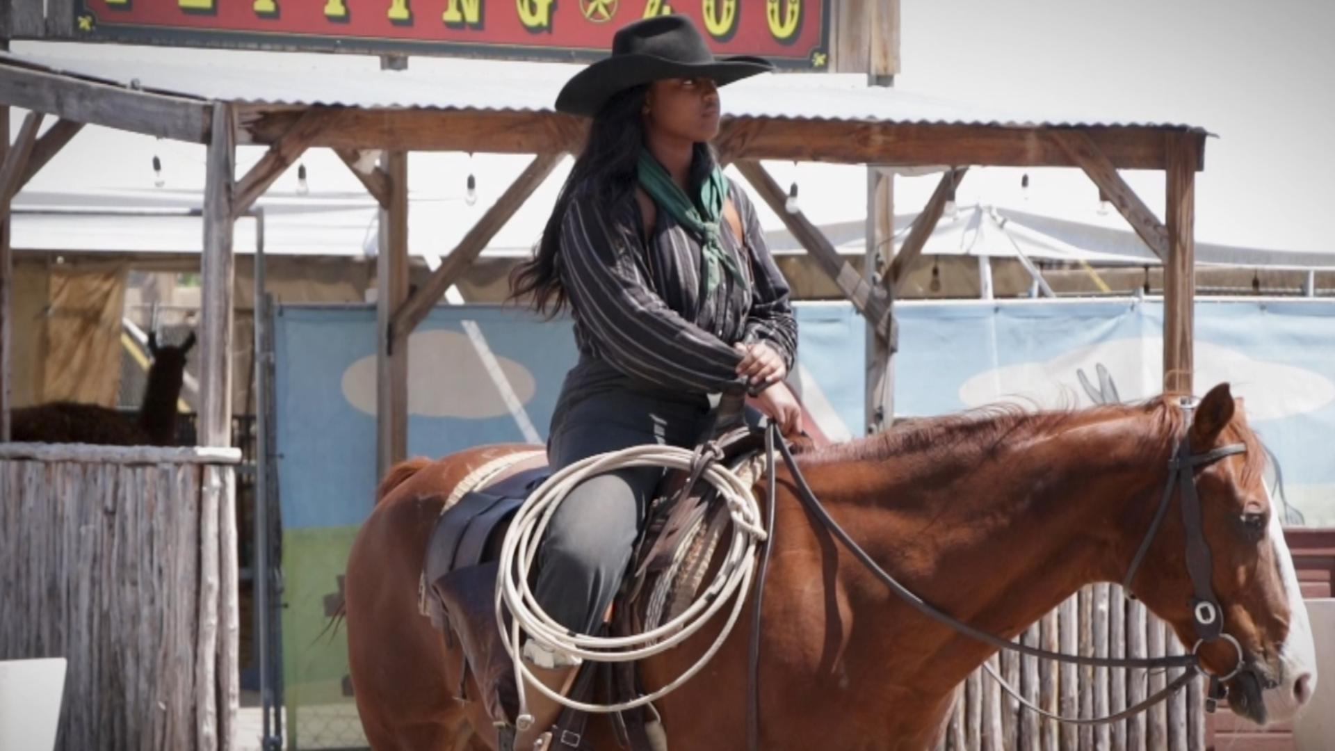 TCU student was the first Black female drover for the Iconic Herd ...