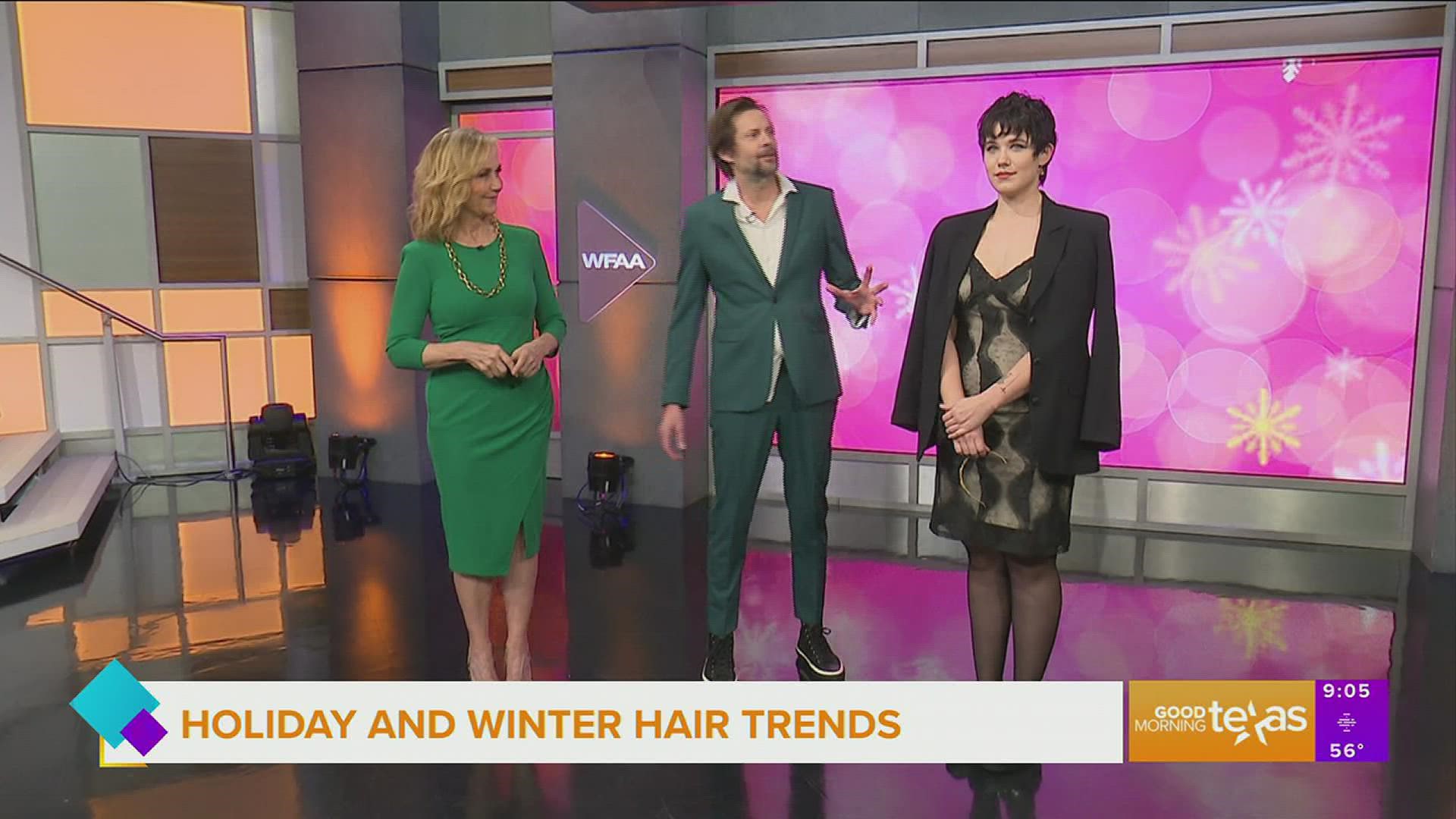 Jean Philippe-Moreau of Jean Philippe Salon explains how to wear five of the most popular hair trends for the holidays