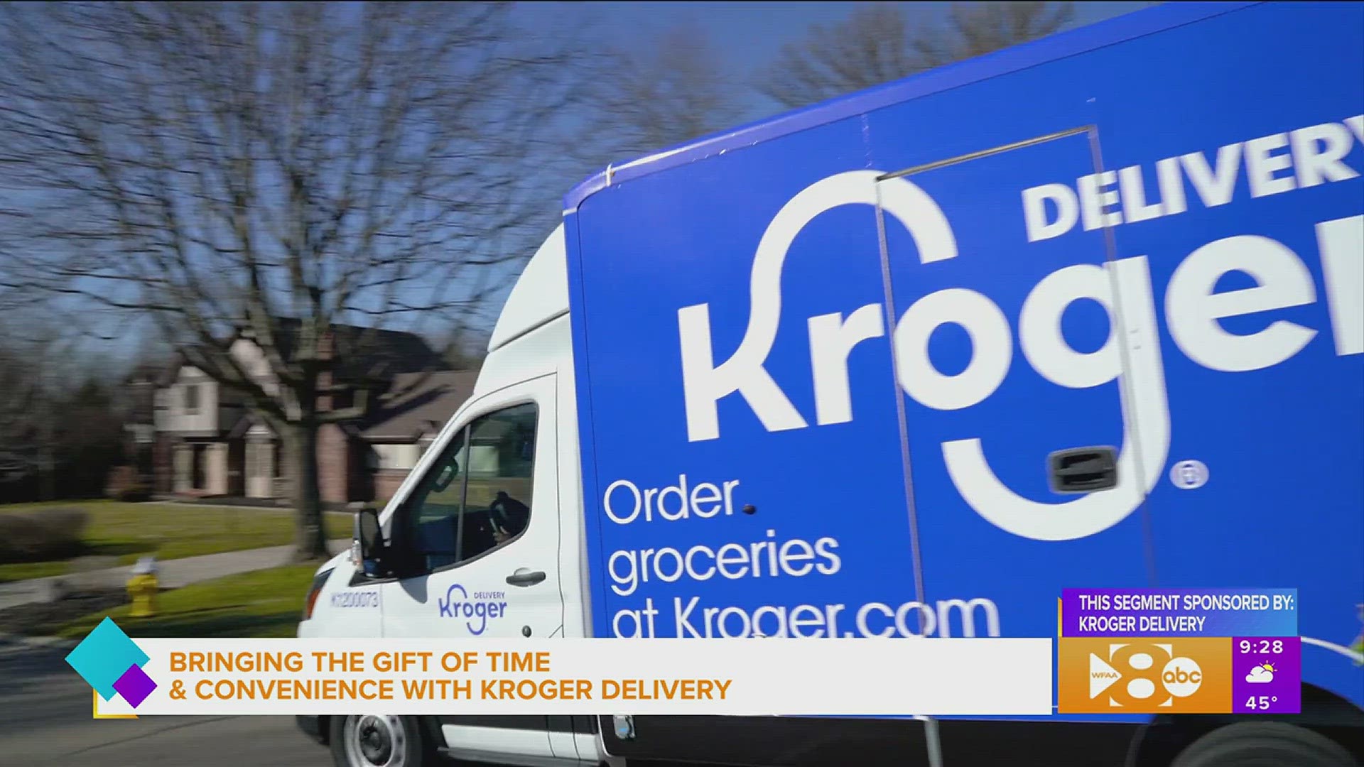 Brandon McBurney shares how Kroger Delivery can help you save time during the holidays and beyond. This segment is sponsored by Kroger Delivery. Go to kroger.com.