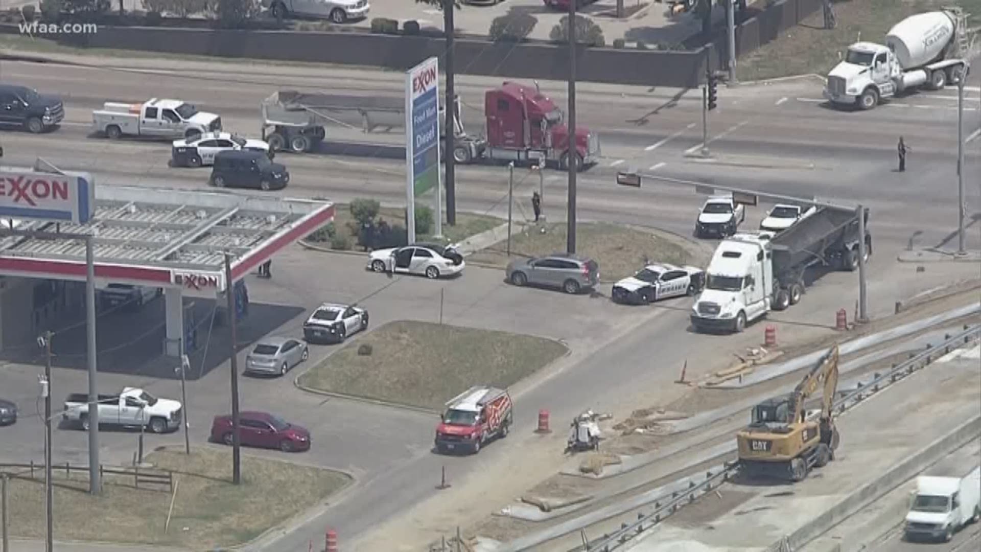 They suffered non-life threatening injuries in a shooting in northwest Dallas on Tuesday afternoon.