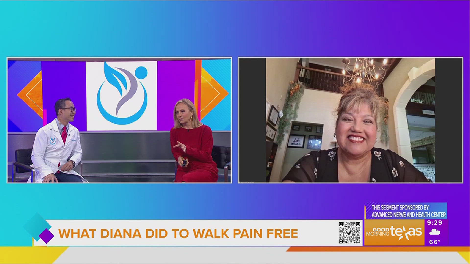 This segment is sponsored by  Advanced Nerve and Health Center. Call 469.557.2427 or go to neuropathyrescue.com for more information.