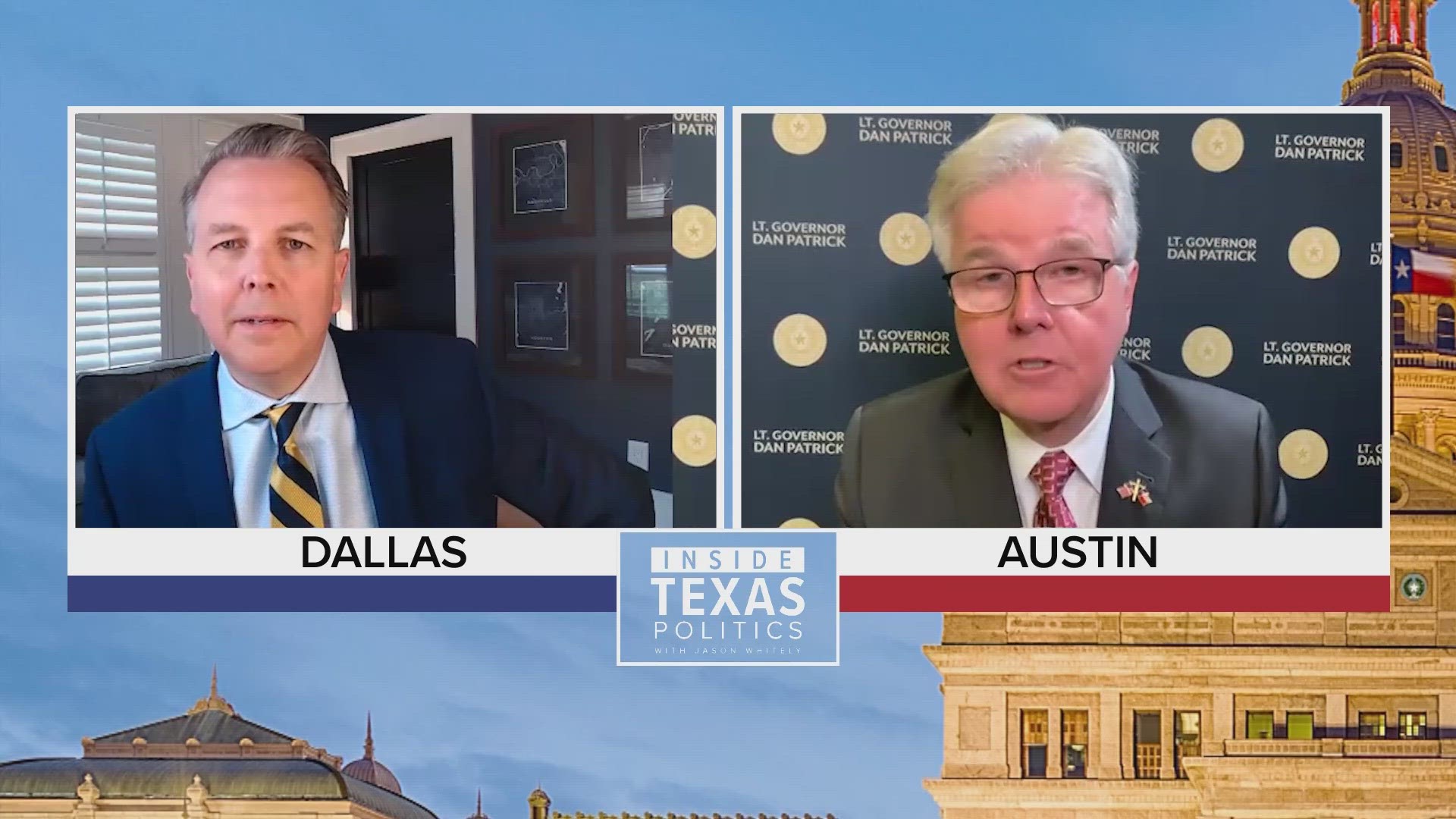 Texas' lieutenant governor talks property tax legislation, parental freedom and the stalled push for his priorities in the 88th legislative session's final weeks.