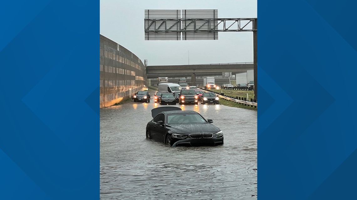 Photos: Heavy Overnight Rains Lead To Severe Flooding In Dallas | Wfaa.com