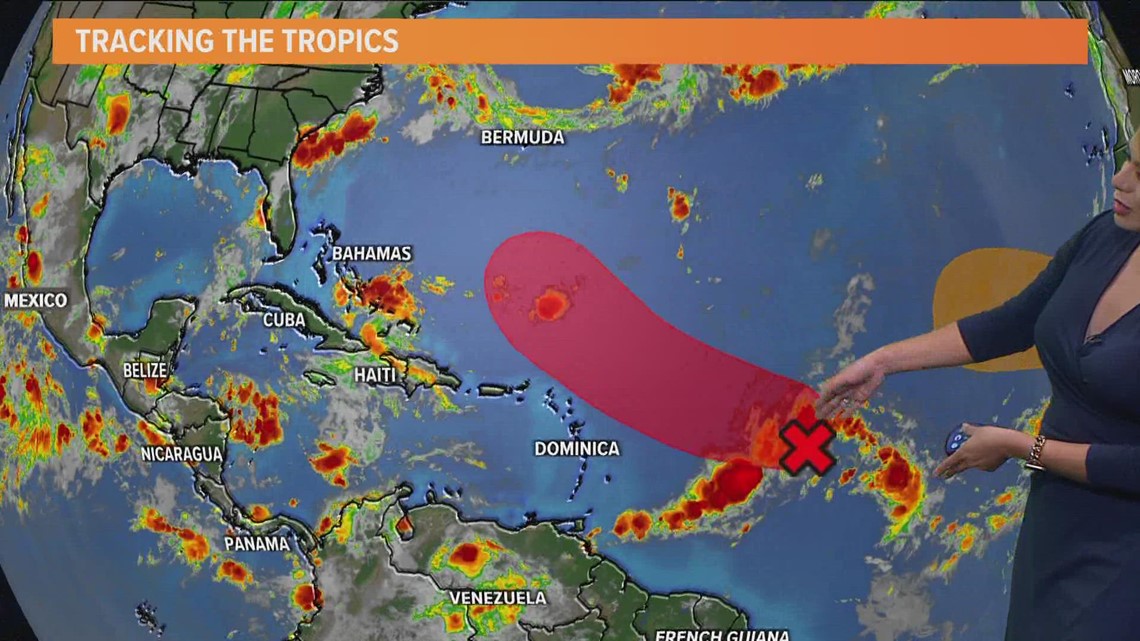 Tropical update: Latest storms development, timing and chances | wfaa.com