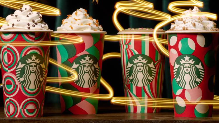 Starbucks holiday cups and menu returns Nov. 7 | wfaa.com
