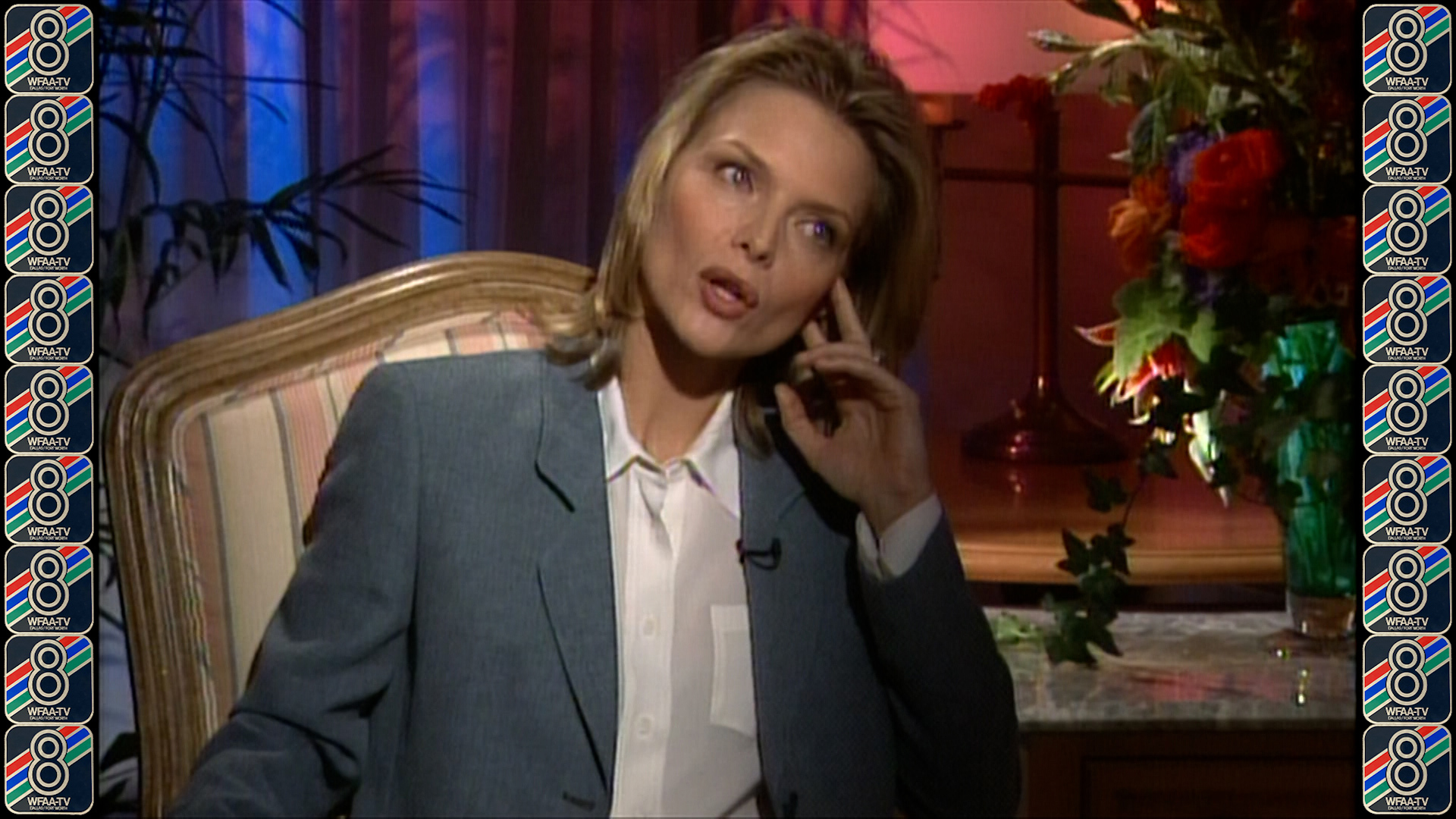 Michelle Pfeiffer sat down with WFAA to talk about taking on the role of Melanie Parker in the 1996 film One Fine Day.