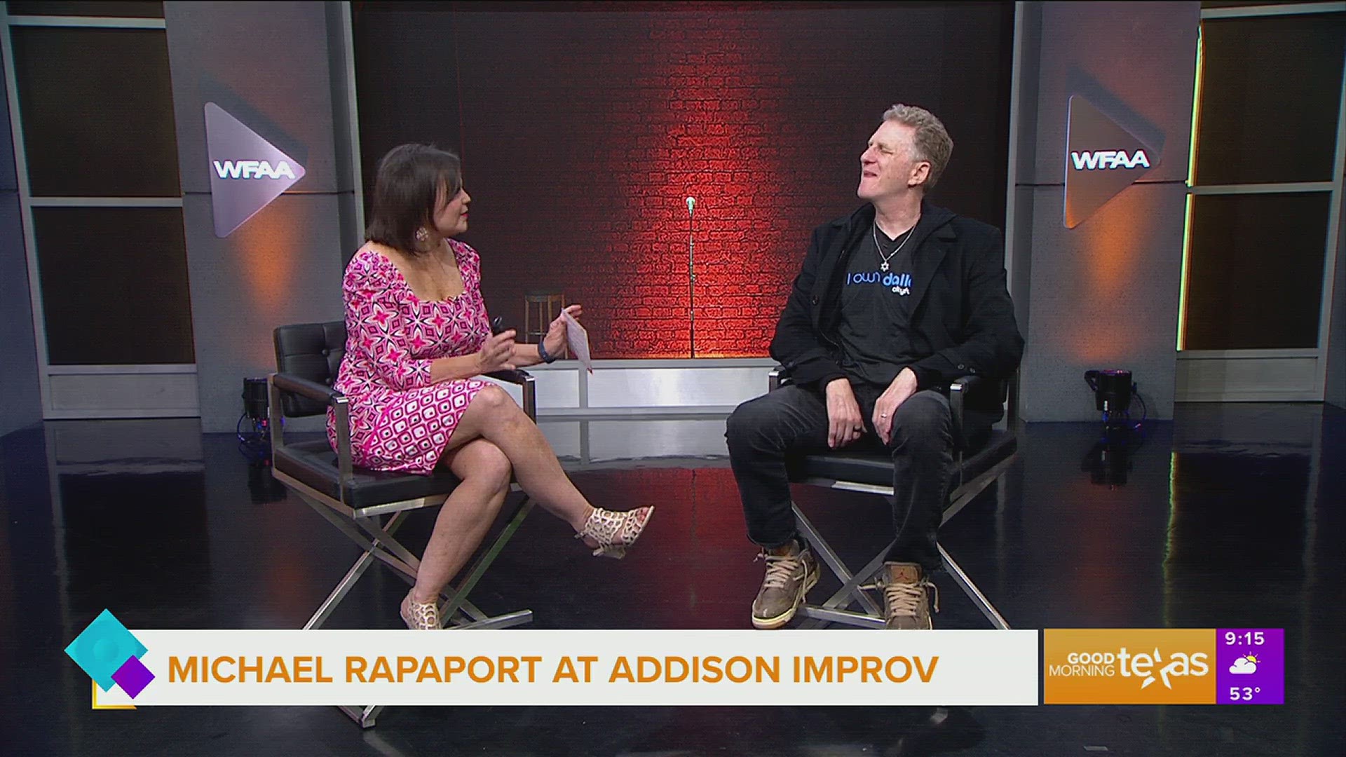 Actor and Comedian Michael Rapaport talks movies, sports and the stand up stage before his weekend shows at Addison Improv