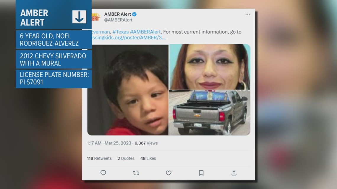 AMBER Alert issued for missing 6-year-old North Texas boy