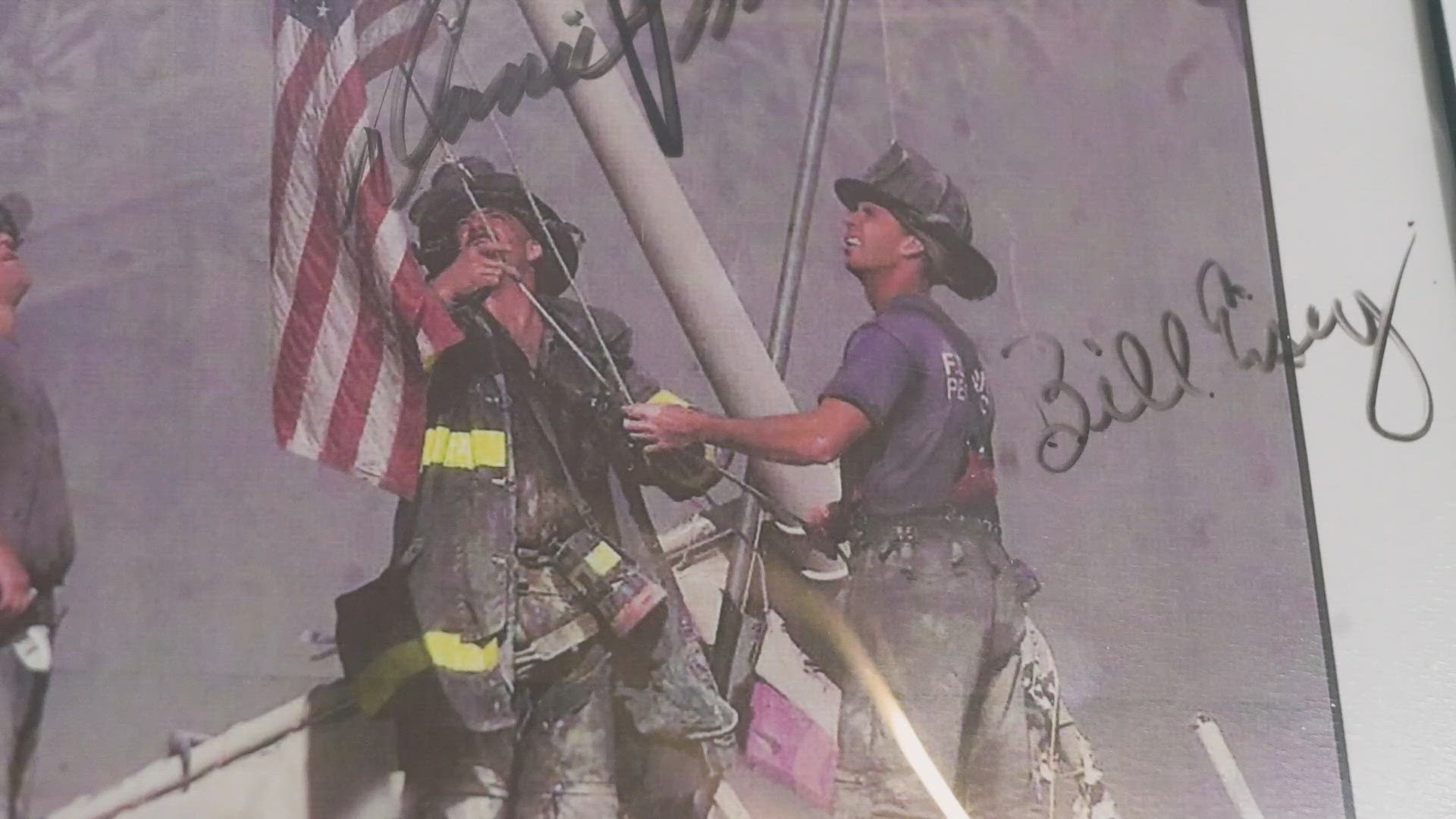 A Fort Worth firefighter is honoring her uncle, as she does every year. He served as a New York firefighter during 9/11, and was photographed in an iconic image.