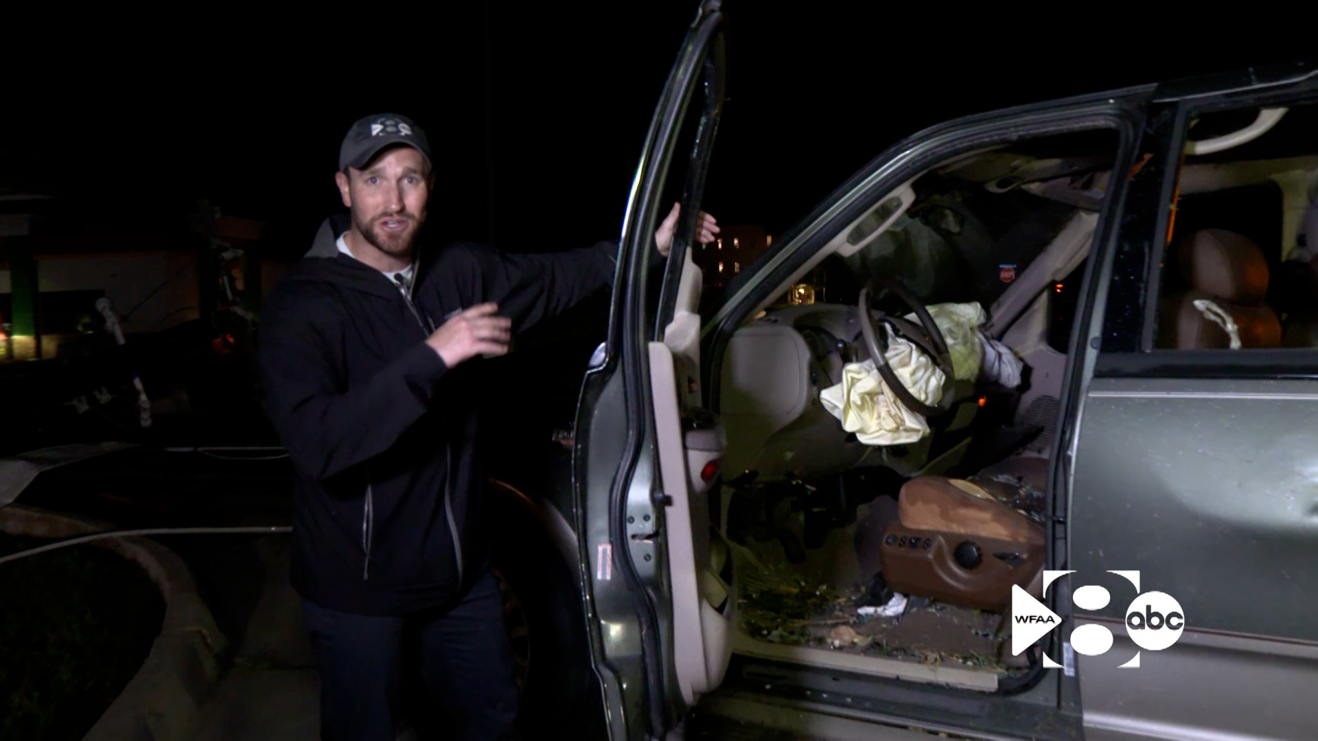 A tornado hit Temple, Texas, on Wednesday night. WFAA's Matt Howerton has an extended look from the ground.