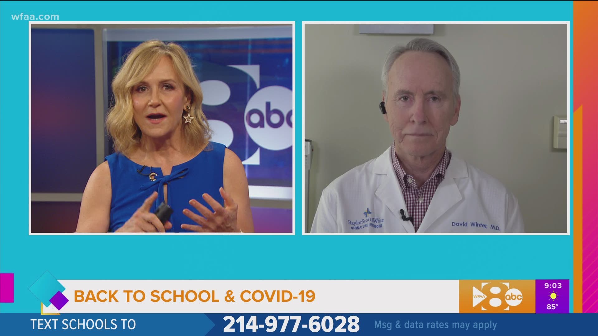 Dr. David Winter from Baylor Scott & White Health Speaks With GMT about how to keep kids safe inside the schools.