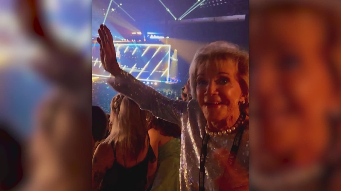 North Texas woman celebrates 90th birthday at Taylor Swift's Eras Tour