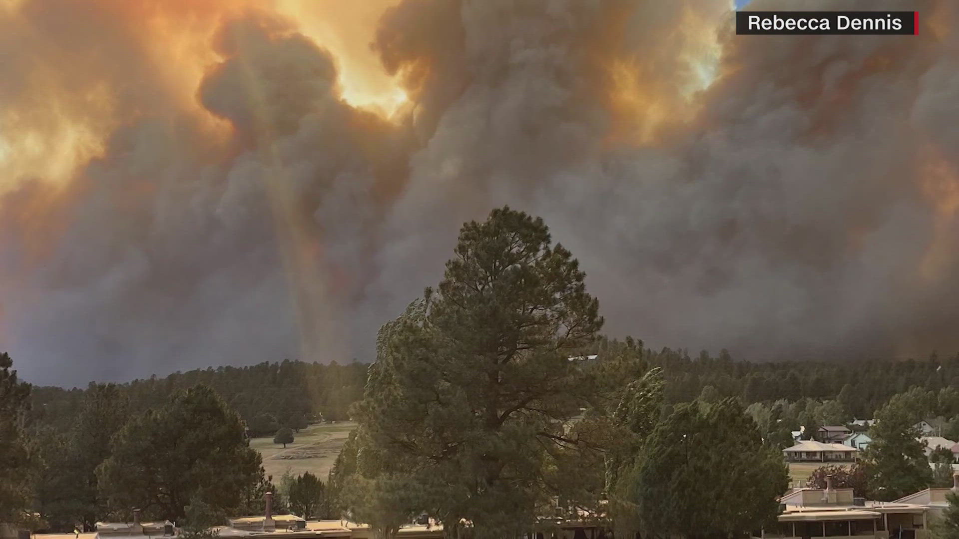 Hundreds of firefighters and first responders are fighting the fires.