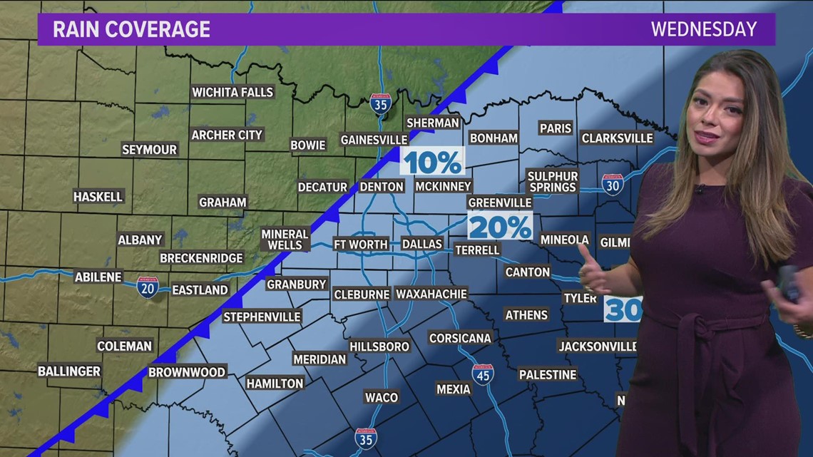 DFW Weather: Rain To Start The Week? Here Are Our Chances And Timing ...